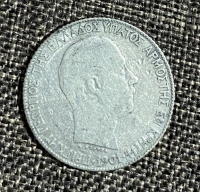 1 Drachma 1901 Crete F