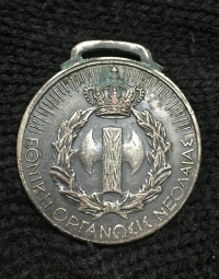 Ασημένιο (επάργυρο) μετάλλιο ΕΟΝ