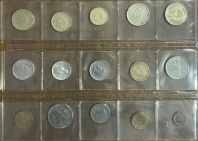 ΤΟΥΡΚΙΑ 15 Διαφορετικά κέρματα απο το 1939 και μετά VF to UNC