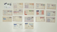 17 (ΜΕΡΙΚΑ ΠΡΟΠΟΛΕΜΙΚΑ)συλλεκτικοί φάκελοι με πρώτες πτήσεις διαφόρων χωρών και εταιριών