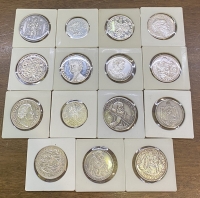 Collection of 15 Silver Medals