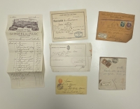 SWITZERLAD lot of rare Documents  1897-1918 