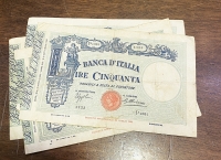 ΙΤΑΛΙΑ 50 Λίρες 1934 VF+