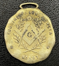 Μασονικό Μετάλλιο Με χαραγμένο το όνομα