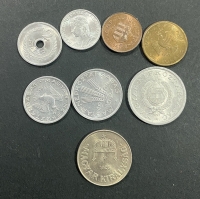 HUNGARY 8 Different AU/UNC Coins 