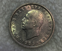 2 Drachmas 1959 UNC