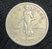 PHILIPPINES Peso 1908 VF
