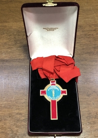 Religius Medal Cross Of Crete Patriarch Of Konstantinople