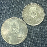 TURKEY 50 and 100 Lire 1973  AU/UNC 