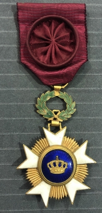 ΒΕΛΓΙΟ Ιππότης Order of crovn