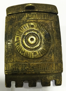 Bronze gunpowder case of 19th century