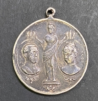 Silver Medal wending 1899 King KONSTANTINOS-SOPHIA