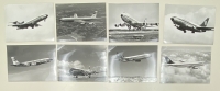 10 Μεγάλες (18 χ24) φωτογραφίες τησ Lufthansa μοντέλα αεροπλάνων μερικές με αυτοκόλλητο της εταιρίες όπισθεν με τα μοντέλα των αεροσκαφών κλπ