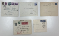 ESTONIA 3 Covers and LATVIA 1 Cover before 1940 