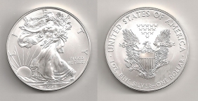 USA Silver Dollar 2008 UNC