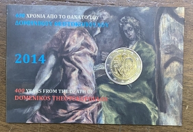 2 Euro 2014 Coin card