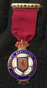 GR. BRITAIN Old Silver Masonic Medal 