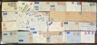 ENGLISH COLONIES Collection of 34 Covers. Pc etc 