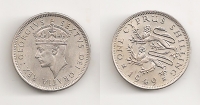CYPRUS 1 Shilling 1949 UNC