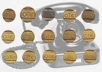 SET (15) OF TOKENS OTE 