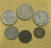 ΠΟΛΩΝΙΑ 6 Διαφορετικά κέρματα από το 1929 έως το1985 