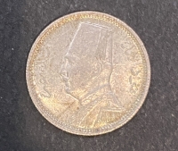 Egypti Silver coin 2 Piastres 1929 King Fouad