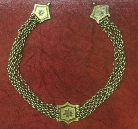 Κιουστέκι Ασημένιο με χρυσώματα και σαββάτια