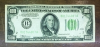USA 100 Dollar 1934 AU