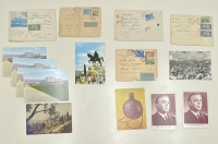 ΑΛΒΑΝΙΑ 14 Φάκελοι, κάρτες  ταχυδρομημλενα και όχι από το 1945 . Μερικά σταλμένα Ελλάδα.
