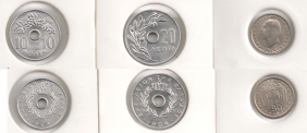 Set (3) 1964 BU