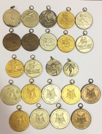 Collection of 23 Athletics Medals Official