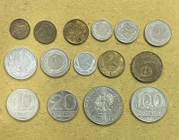 POLAND Collection of 15 different coins different values 