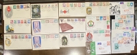 INDONESIA 21 FDC 1950-1960