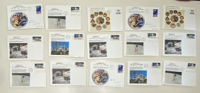 15 Envelopes AIR USA Kennedy Space Center  APOLO 17