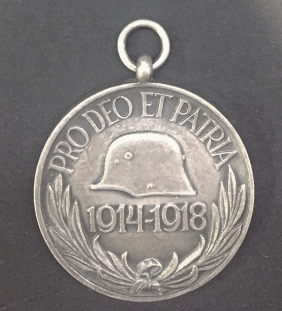ΟΥΓΓΑΡΙΑ Μετάλλιο Pro Deo Et Patria 1914-18 AS IS 
