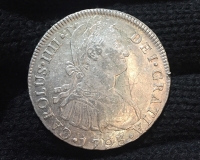 PERU 8 Real 1793 AU