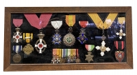 11 Medals with miniatures