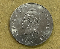 FRANCE COLONIES NEW HEBRIDES 50 Franc 1972 UNC