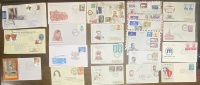 INDIA 26 FDC 50s and 60s 
