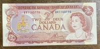 CANADA 2 Dollars 1974 UNC