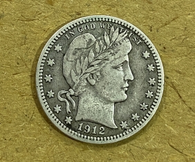 USA Quarter 1912 xf+