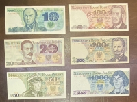 POLAND 10-20-50-100-200-1000  Zloty 1982 UNC