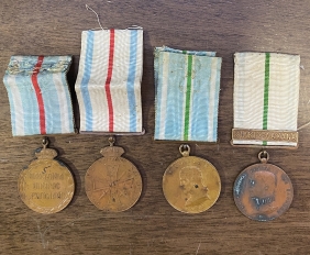 4 Medals Of WWI BALKAN 