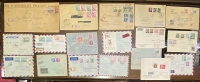 CZECHOSLOVAKIA Collection of 18 Nice and interesting Covers 40s