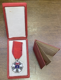 POLAND Order of Banner of Labor 2nd Class With Diploma 