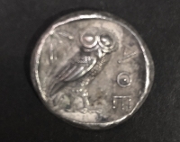 Αργυρό Αντίγραφο Αθηναικού Νομίσματος 