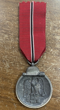 ΓΕΡΜΑΝΙΑ Μετάλλιο 1941-42 για τον Ρωσικό χειμώνα AS IS