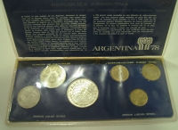 ARGENTINA set 1978 UNC