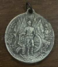 BULGARIA -WW1 Bulgarian 9th Division Medal, 1915 - 1917