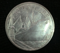 SINGAPORE 10 Dollar 1975 UNC